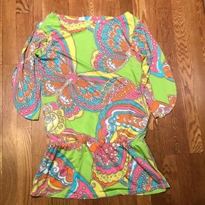 Trina Turk Beach Swim Cover Up Tunic